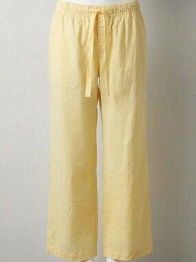 Old Navy Intimates Light Yellow Wide Leg Pajama Lounge Pants - Size XS
